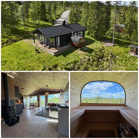 Family Budor-60 Min Osl Sauna & Hedmarksvidda Ferienhaus Loten